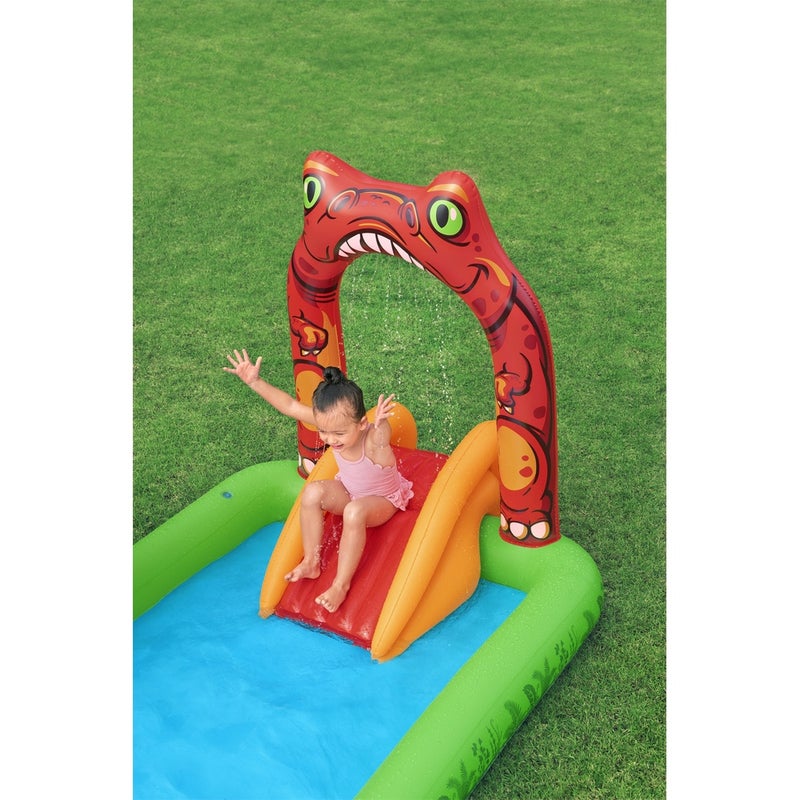 Bestway - Jurassic Splash Kids Inflatable Water Play Center and Pool 242x140x137 cm - 53160 - Image 3